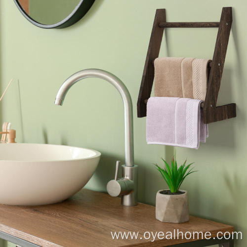 Wall Mounted Ladder Towel Rack for Bathroom